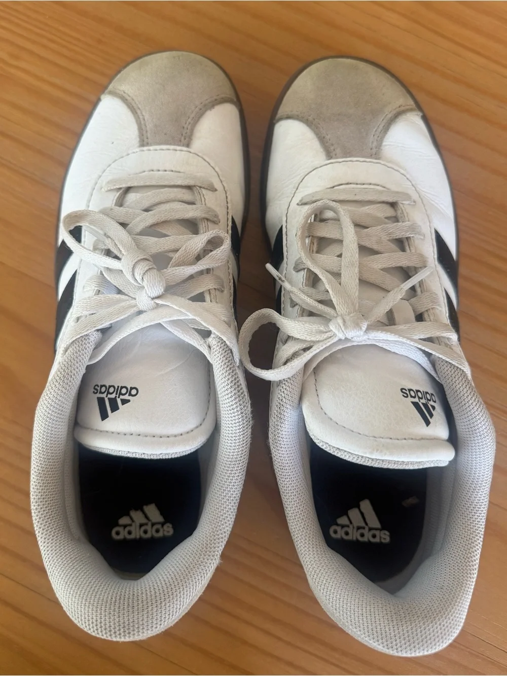 adidas black white